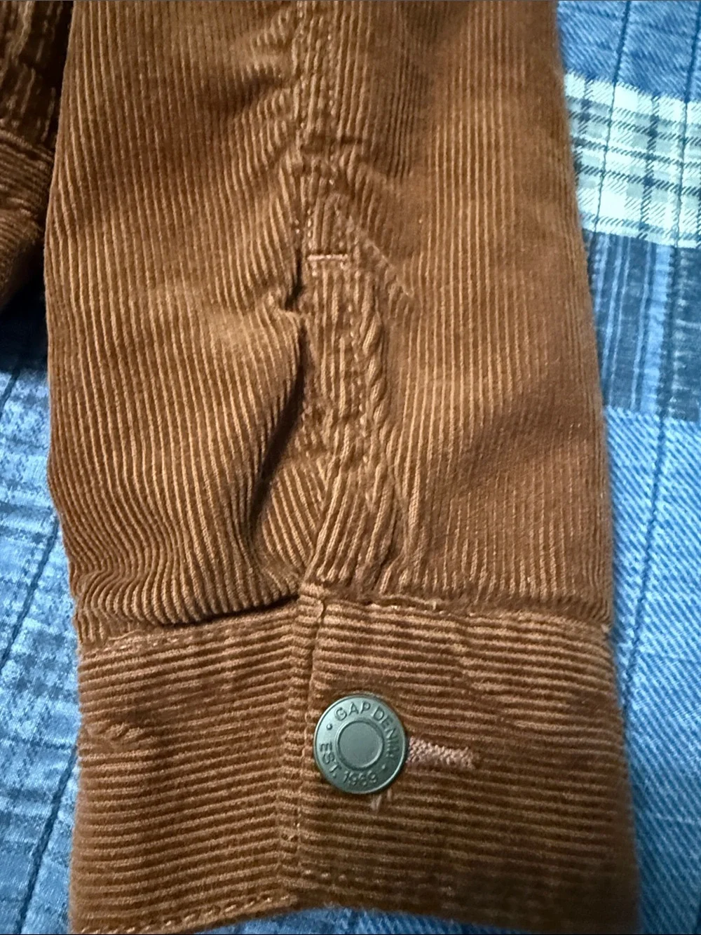 Gap Corduroy Sherpa-Lined boys XXL Jacket - Brown